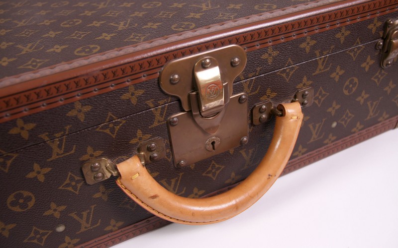 Bisten leather travel bag Louis Vuitton Black in Leather - 27995270